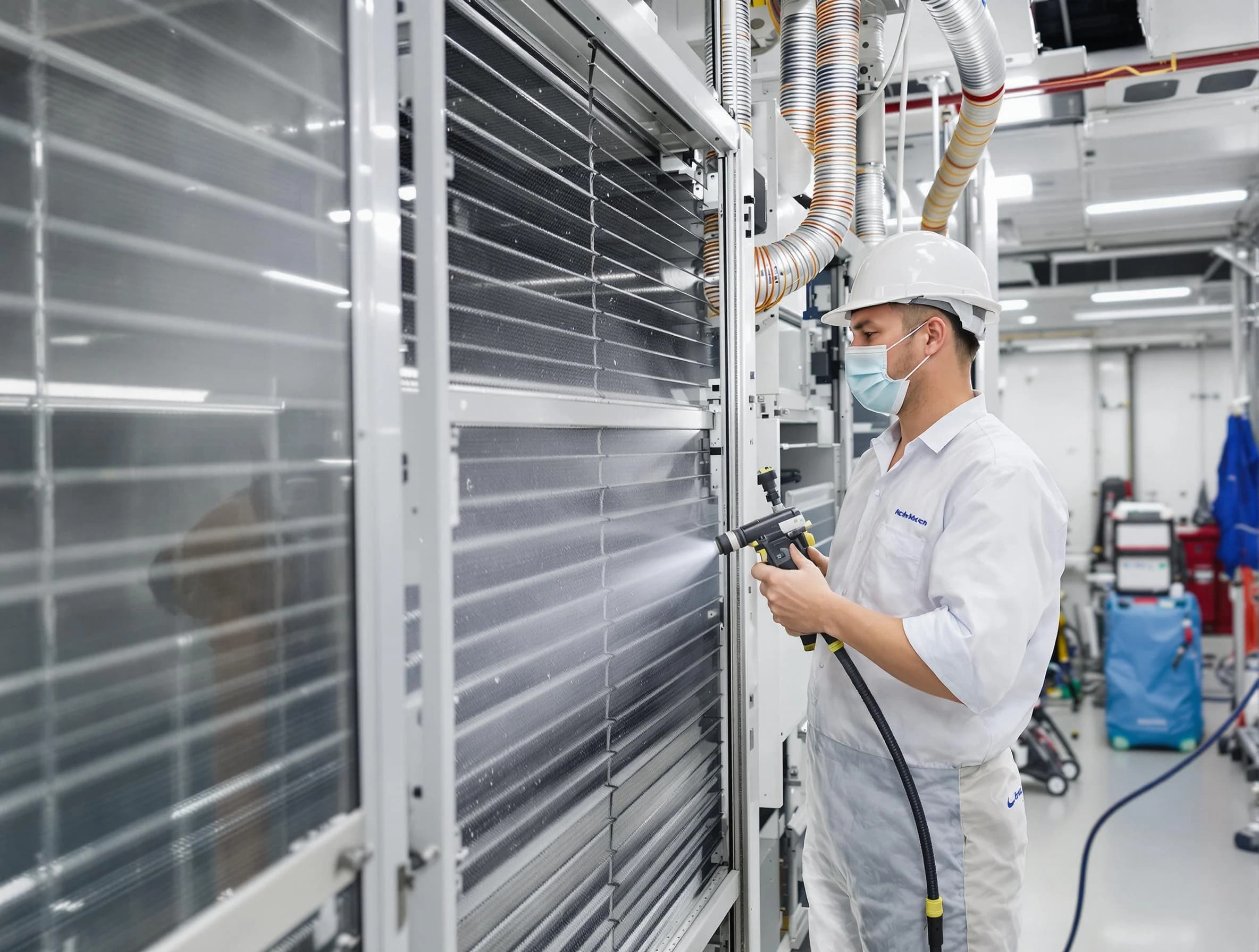 Professional AC coil cleaning by Spanish Fork Air Duct Cleaning in Spanish Fork