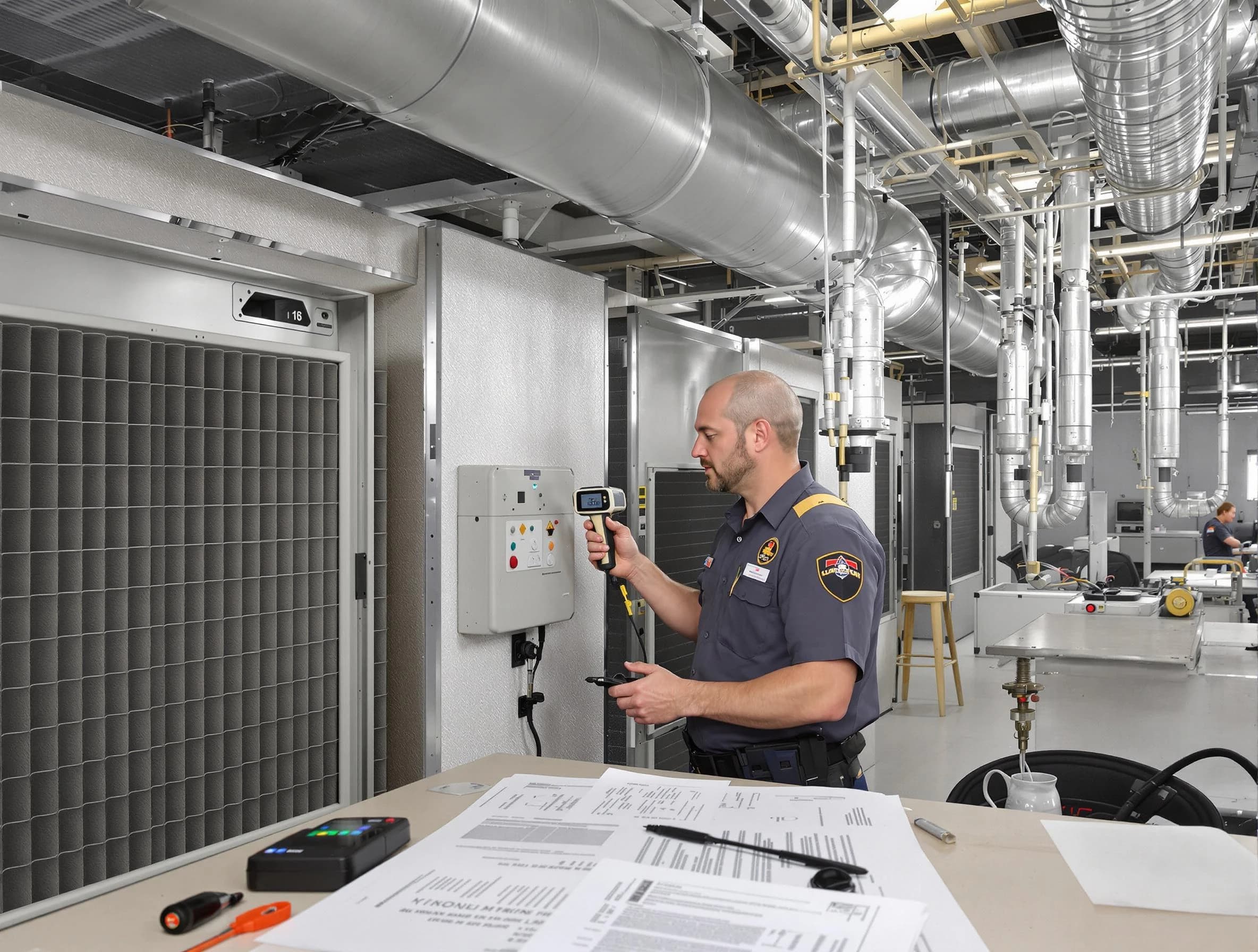 Professional filter system inspection by Spanish Fork Air Duct Cleaning in Spanish Fork