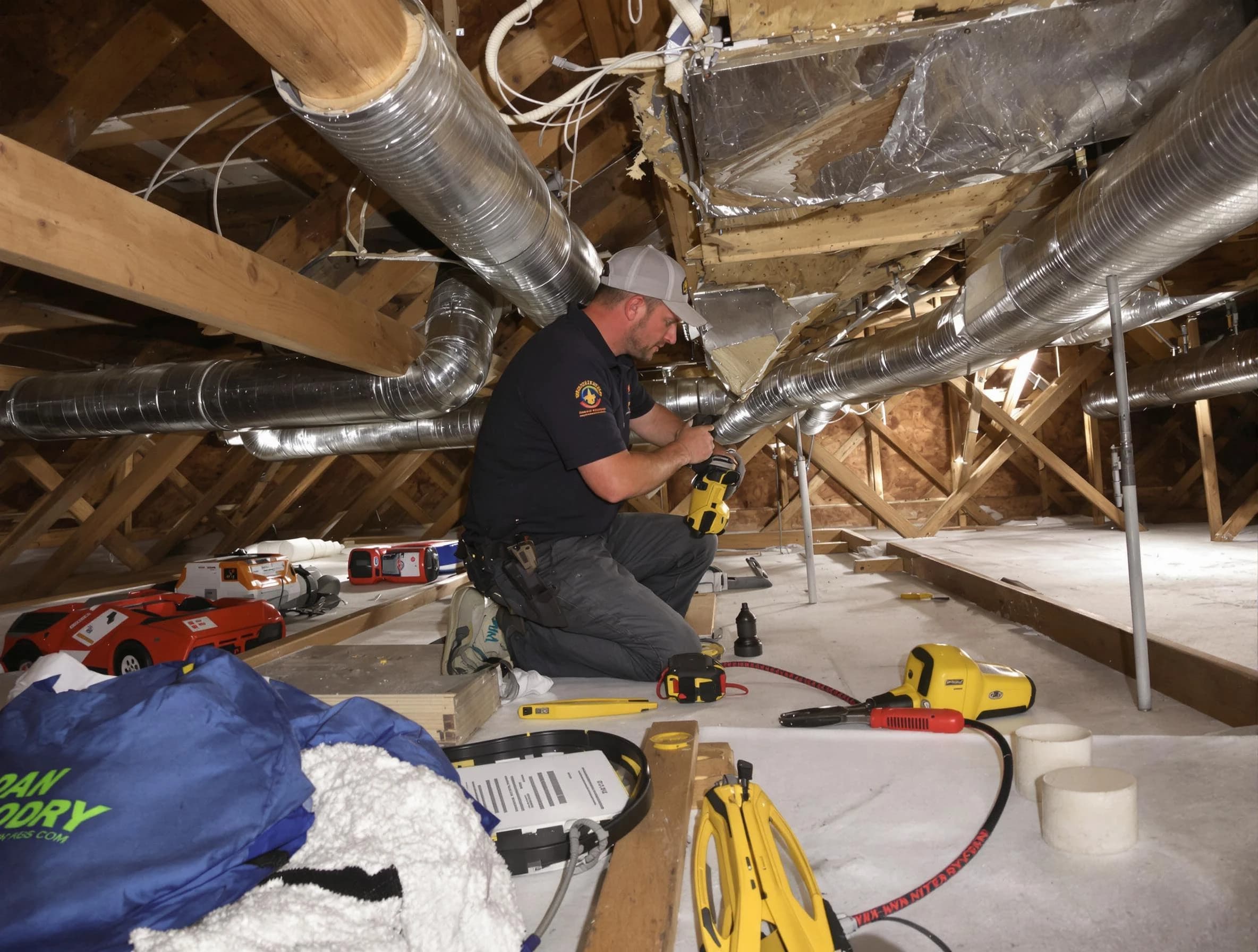 Professional air duct repair by Spanish Fork Air Duct Cleaning in Spanish Fork