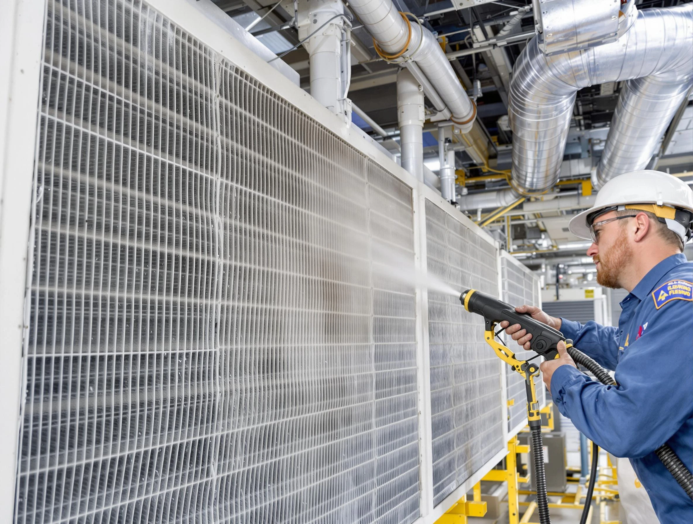 Professional commercial coil cleaning by Spanish Fork Air Duct Cleaning in Spanish Fork