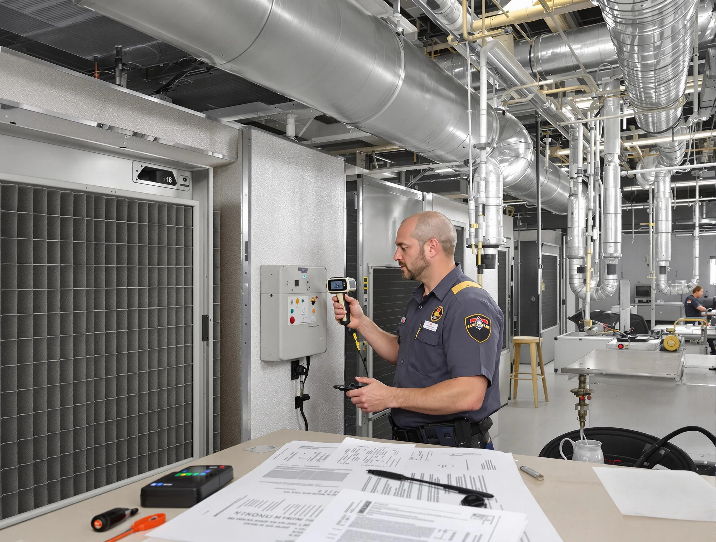 Professional filter system inspection by Spanish Fork Air Duct Cleaning in Spanish Fork